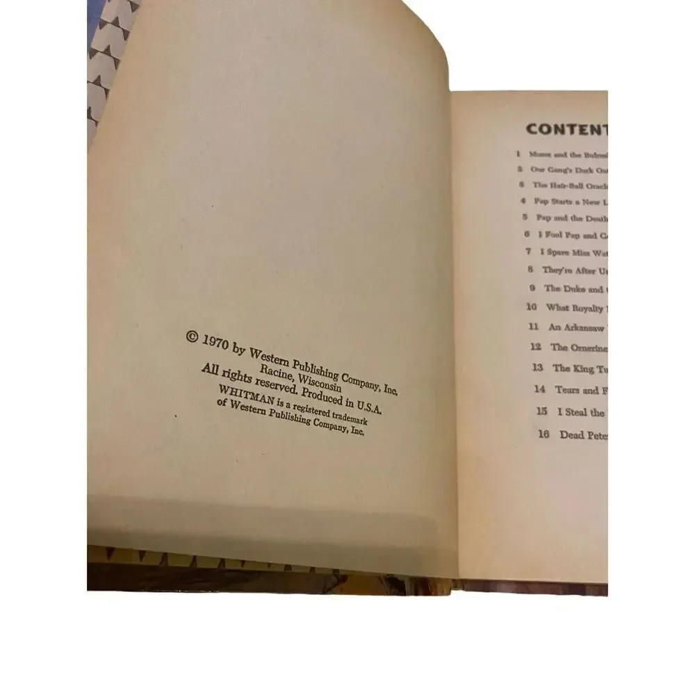 Huckleberry Finn by Mark Twain Hardcover Book